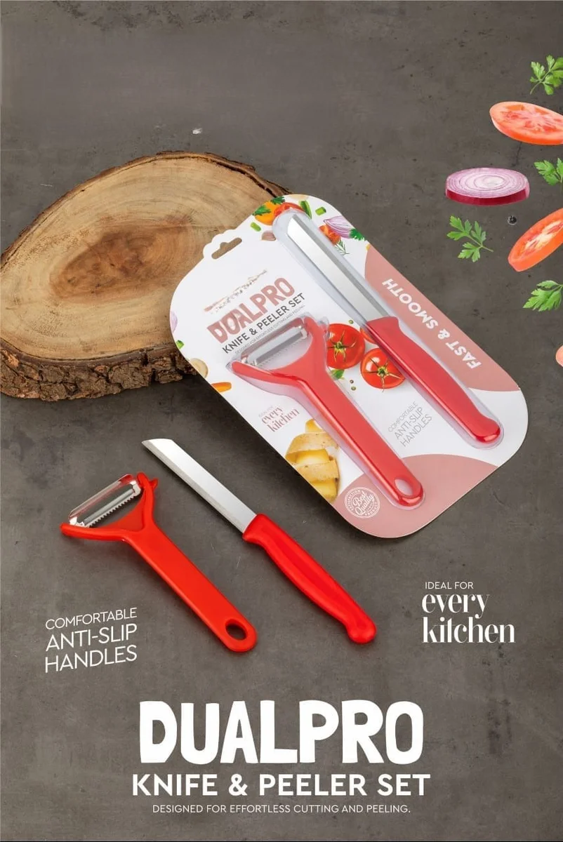 DualPro Knife & Peeler Set