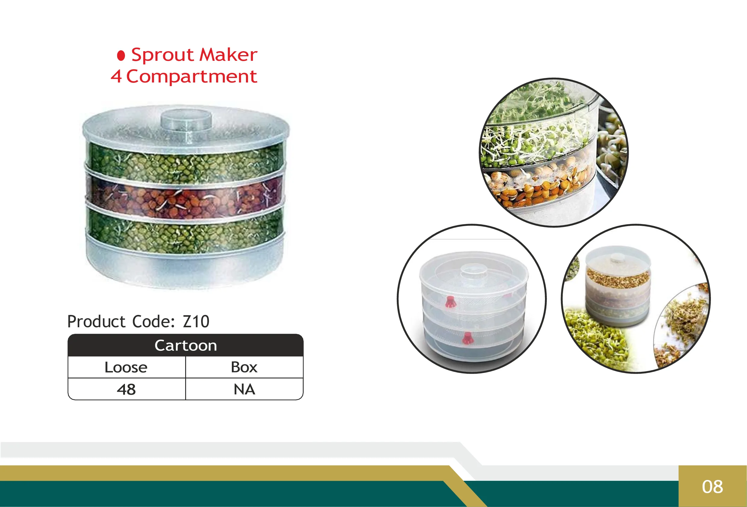 Sprout Maker 4 Compartment