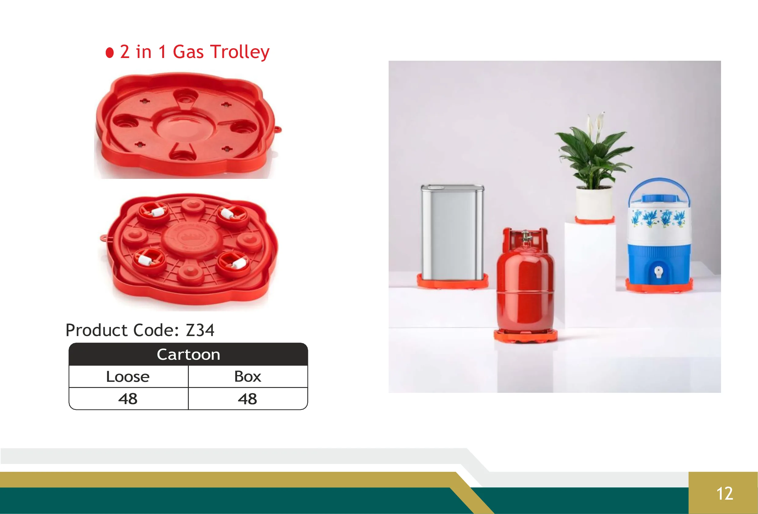 2 in 1 Gas Trolley