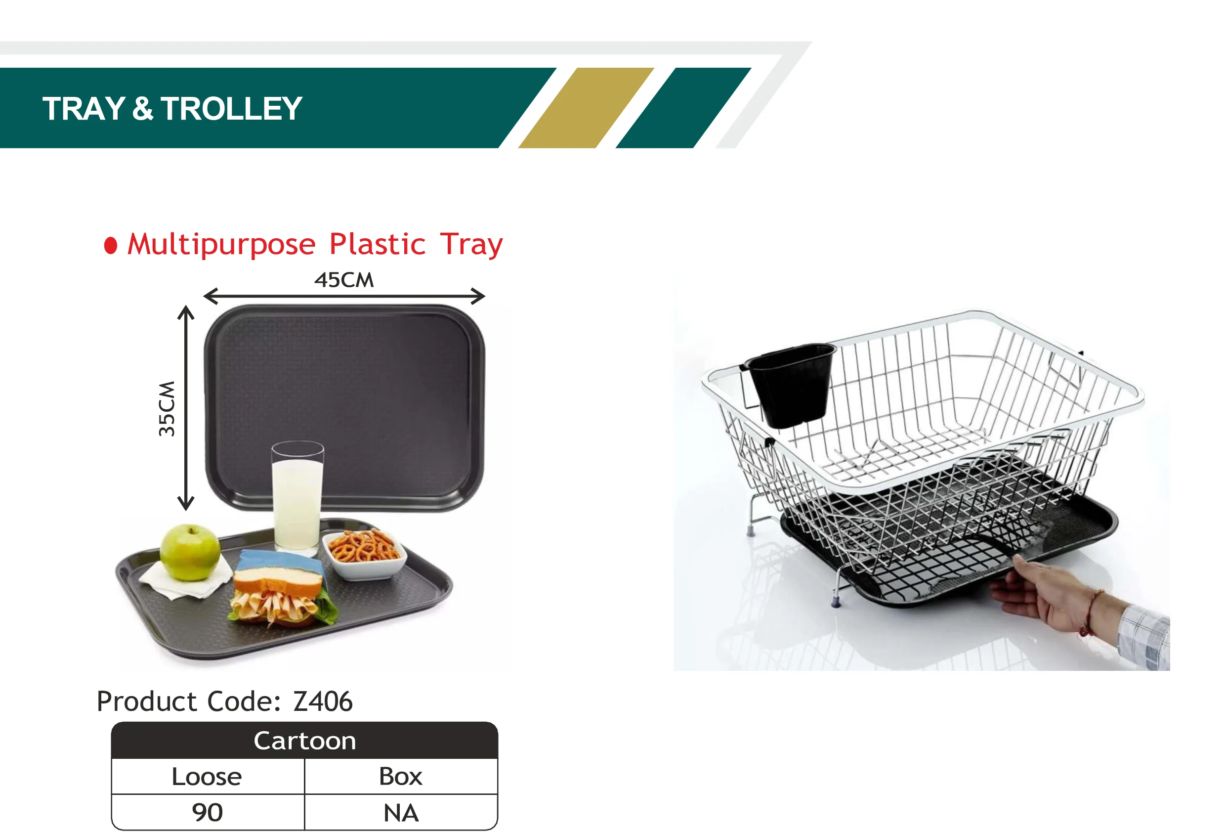 Multipurpose Plastic Tray