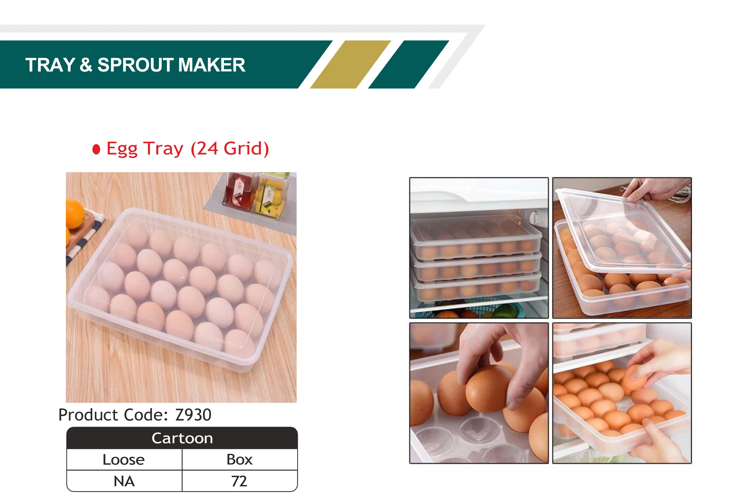 Egg Tray (24 Grid)