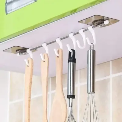Adhesive Wall Hanger Hook Rod