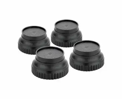 Washing Machine Anti-Vibration Pads (Black, Set of 4)