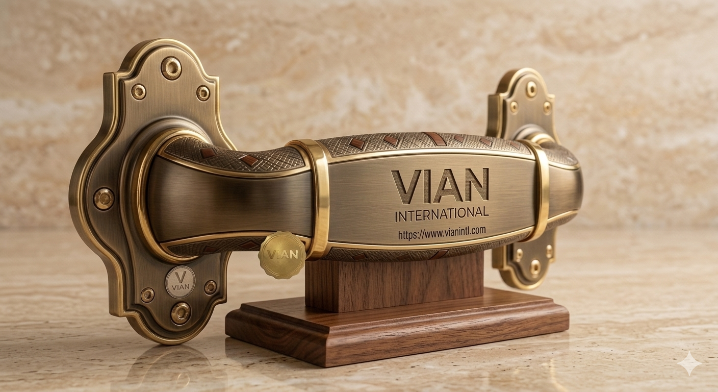 A Square Main Door Handle