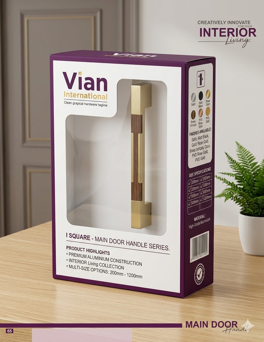 I Square Main Door Handle